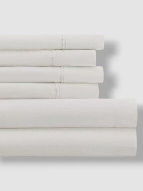 Ienjoy Home White Premium Luxury Ultra Soft Bed Sheet 6-Piece Set - Queen' Size